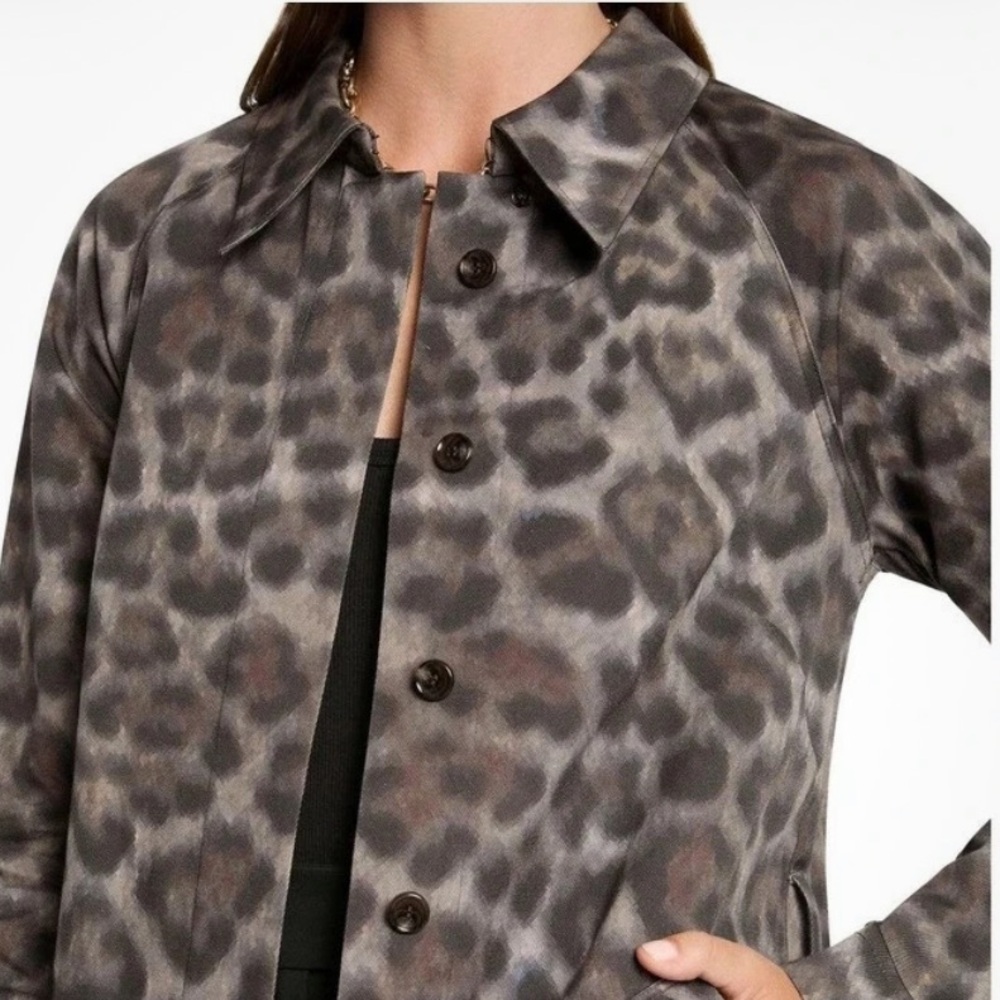 SASS & BIDE “Lives Lived" Leopard Trench Coat - NWT - XL - Picture 5 of 15